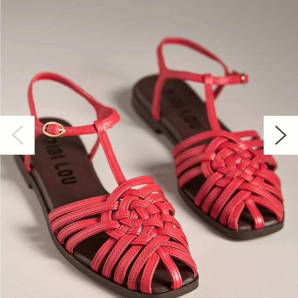 Bibi Lou Fisherman Ila Sandal Red